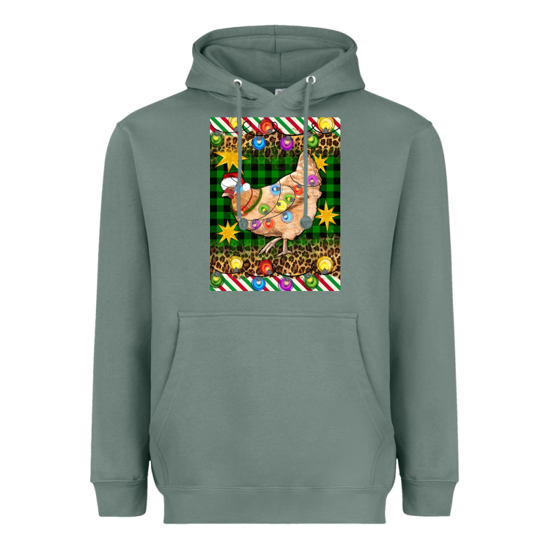 Christmas Chicken Heavyweight Hoodie by Artiststas | Teevron