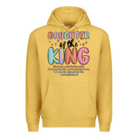 Antique Gold daughter of the king Premium Hoodie - MaliasSmallBusiness
