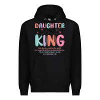 Black daughter of the king Premium Hoodie - MaliasSmallBusiness