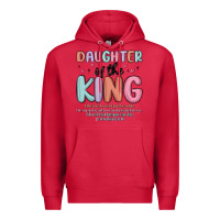 Cardinal daughter of the king Premium Hoodie - MaliasSmallBusiness