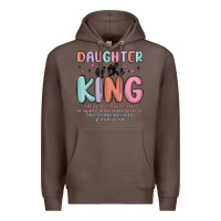 Coffee daughter of the king Premium Hoodie - MaliasSmallBusiness