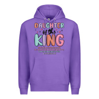 Purple daughter of the king Premium Hoodie - MaliasSmallBusiness
