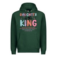 Sports Green daughter of the king Premium Hoodie - MaliasSmallBusiness