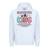 White daughter of the king Premium Hoodie - MaliasSmallBusiness