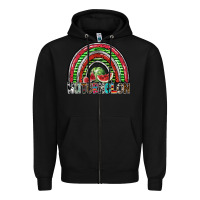 Black watermelon Zipper Hoodie - SublimationCraftShop
