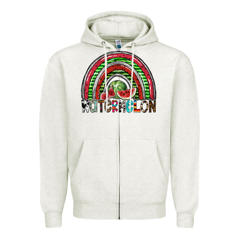 Watermelon Zipper Hoodie by SublimationCraftShop | Teevron