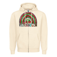 Sandshell watermelon Zipper Hoodie - SublimationCraftShop