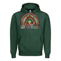 Sports Green watermelon Zipper Hoodie - SublimationCraftShop
