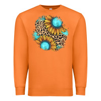 Carrot gemstone leopard patch Premium Sweatshirt - JahusDesignShop