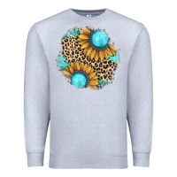 Gemstone Leopard Patch Premium Sweatshirt | Teevron