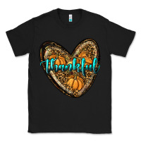 Black thankful pumpkin heart Classic Tee - RanaPortraitStore