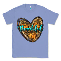 Colony Blue thankful pumpkin heart Classic Tee - RanaPortraitStore
