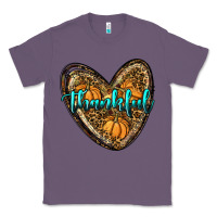 Lavender thankful pumpkin heart Classic Tee - RanaPortraitStore