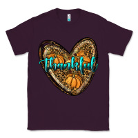 Plum thankful pumpkin heart Classic Tee - RanaPortraitStore