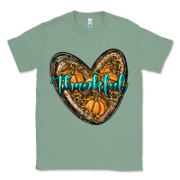Sage thankful pumpkin heart Classic Tee - RanaPortraitStore