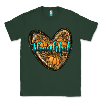 Sports Green thankful pumpkin heart Classic Tee - RanaPortraitStore