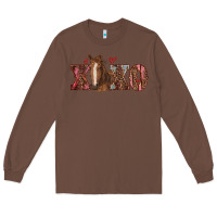 Chestnut xoxo horse Long Sleeve Tee - RanaPortraitStore