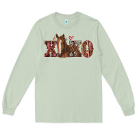 Matcha xoxo horse Long Sleeve Tee - RanaPortraitStore