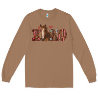 Toasted Coconut xoxo horse Long Sleeve Tee - RanaPortraitStore