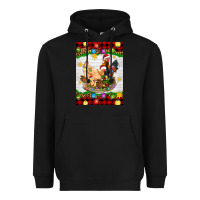 Black Christmas coop animals Heavyweight Hoodie - Artiststas