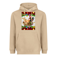 Mushroom Christmas coop animals Heavyweight Hoodie - Artiststas