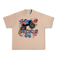 Burro fourth of july monster truck all american boy Urban Heavy Tee - RanaPortraitStore
