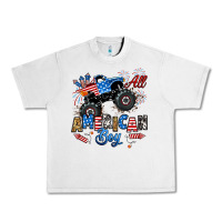 Lunar Rock fourth of july monster truck all american boy Urban Heavy Tee - RanaPortraitStore
