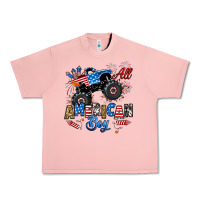 Salmon fourth of july monster truck all american boy Urban Heavy Tee - RanaPortraitStore