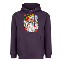 Plum santa with little christmas Heavyweight Hoodie - AdoDesignShop