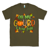 Army Green oh my gourd i love fall Classic Tee - Zillion Design Studio