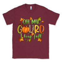 Burgundy oh my gourd i love fall Classic Tee - Zillion Design Studio