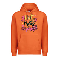 Carrot hot mess express Premium Hoodie - MaliasSmallBusiness
