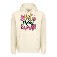 Sandshell hot mess express Premium Hoodie - MaliasSmallBusiness