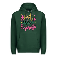 Sports Green hot mess express Premium Hoodie - MaliasSmallBusiness