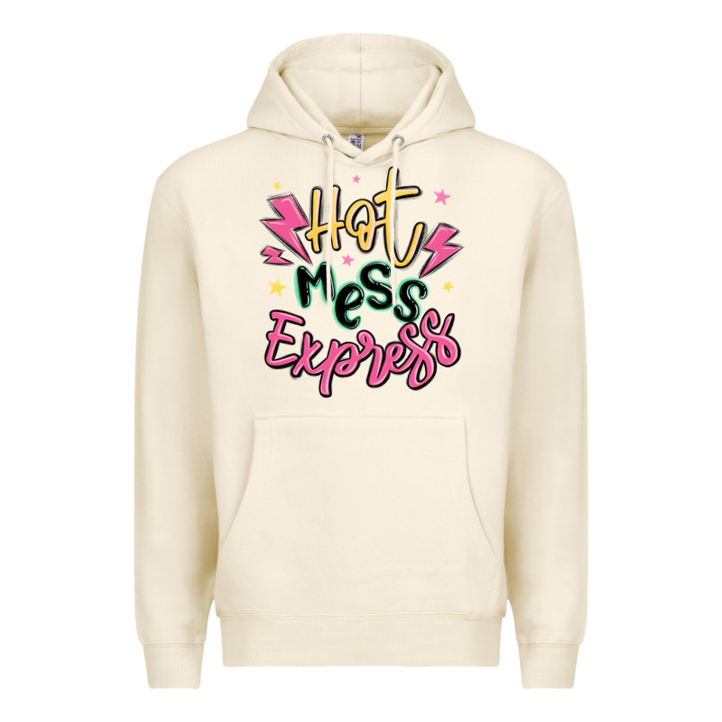Hot Mess Express Premium Hoodie by MaliasSmallBusiness | Teevron