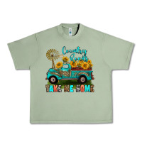 Oil Green country roads take me home Urban Heavy Tee - RanaPortraitStore