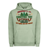 Pigment Oil Green griswold christmas tree farm Urban Hoodie - MaliasSmallBusiness