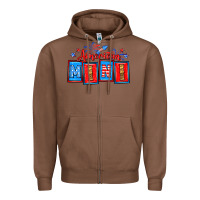 Chestnut American mini Zipper Hoodie - Neo Western