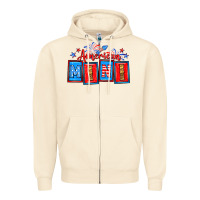 Sandshell American mini Zipper Hoodie - Neo Western