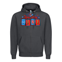 Smoke American mini Zipper Hoodie - Neo Western