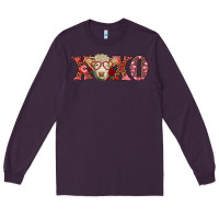 Plum xoxo charolais cow Long Sleeve Tee - RanaPortraitStore