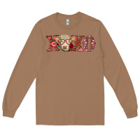 Toasted Coconut xoxo charolais cow Long Sleeve Tee - RanaPortraitStore