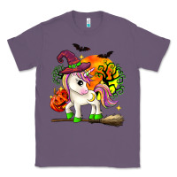 Lavender halloween unicorn Classic Tee - Zillion Design Studio