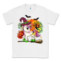 White halloween unicorn Classic Tee - Zillion Design Studio