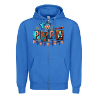 True Royal American Papa 4th of july Zipper Hoodie - CowGirlArtShop