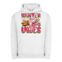 Pigment Lunar Rock pink winter vibes Urban Hoodie - MaliasSmallBusiness
