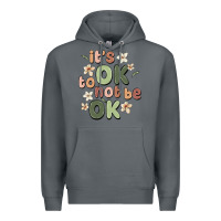 Rock it's ok to not be ok Premium Hoodie - MaliasSmallBusiness