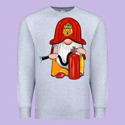 Firefighter Gnomes Premium Sweatshirt Designed By Artiststas