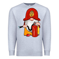 Heather Grey firefighter gnomes Premium Sweatshirt - Artiststas