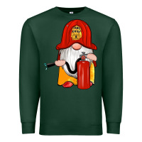 Sports Green firefighter gnomes Premium Sweatshirt - Artiststas